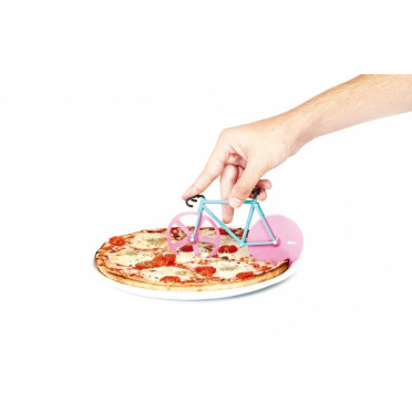 Watermeloen fietspizzasnijder