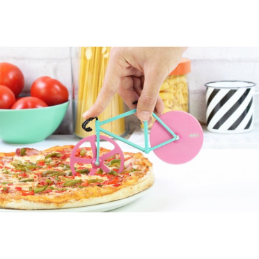 Watermeloen fietspizzasnijder