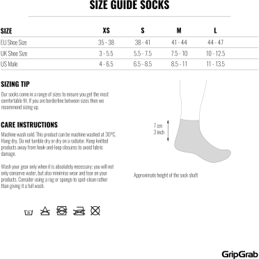 GripGrab Classic lage zomerfietssokken