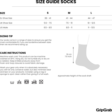 GripGrab Classic hoge zomerfietssokken