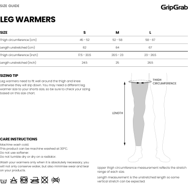 GripGrab AquaRepel 2 waterafstotende fietslegging