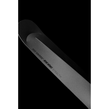 Ass Savers Win Wing Road achterspatbord - Stealth Zwart