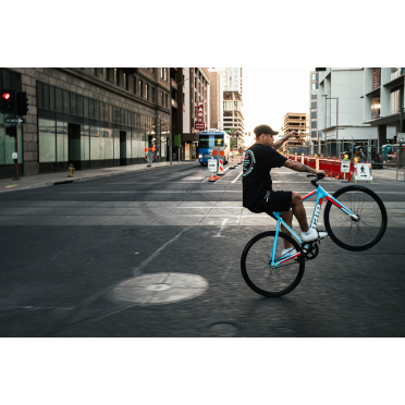 Fixie/singlespeed fiets State Bicycle 6061 Black Label v3