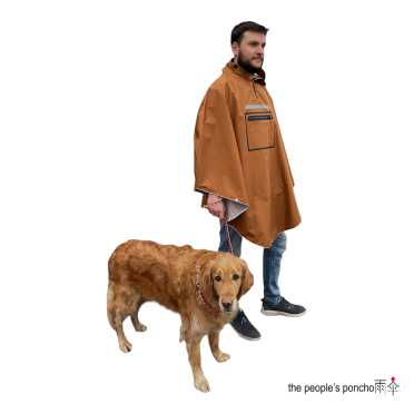 De People's Poncho 3.0 waterdichte fietsponcho