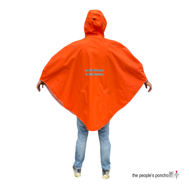 De People's Poncho 3.0 waterdichte fietsponcho