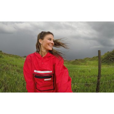 De People's Poncho 3.0 waterdichte fietsponcho