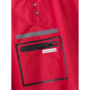 De People's Poncho 3.0 waterdichte fietsponcho