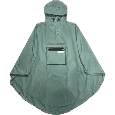 De People's Poncho 3.0 waterdichte fietsponcho