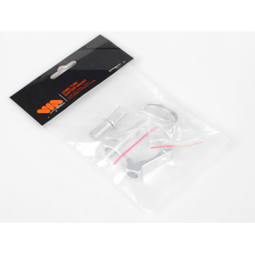 Kraag voor het bevestigen van derailleurhendels aan het fietsframe