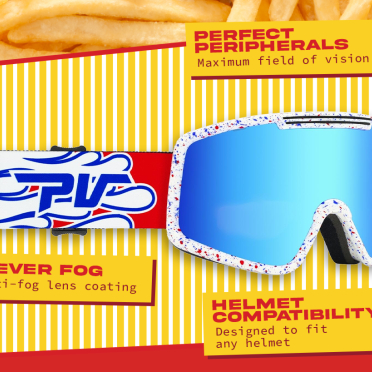 Pit Viper French Fry skimasker