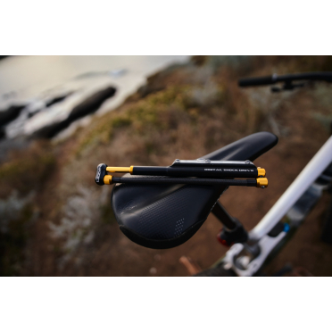 Hogedrukpomp voor fietsvering met digitale manometer Lezyne Digital Shock Drive