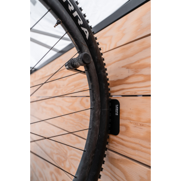 Fietsenrek voor wandmontage met Lezyne CNC aluminium wiel