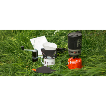 Restrap emaille mok - 20oz, stevig en ideaal voor bikepacking