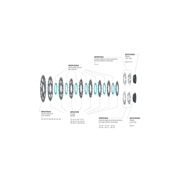 Miche Supertype 11 SH 11-speed fietscassette