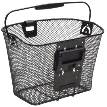 Uni Klickfix fietsstuurmand met lichtclip
