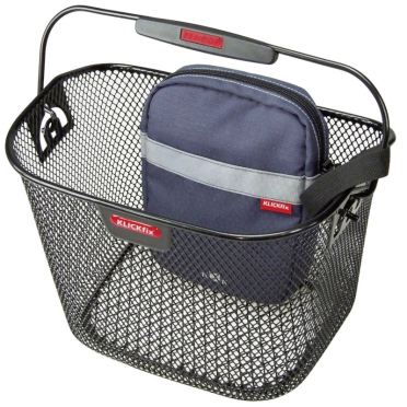 Mini Klickfix fietsstuurmand in hoogte verstelbaar
