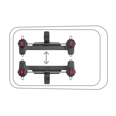 Alumino GT Klickfix fietsmand voor bagagedrager