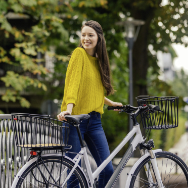 Alumino GT Klickfix fietsmand voor bagagedrager