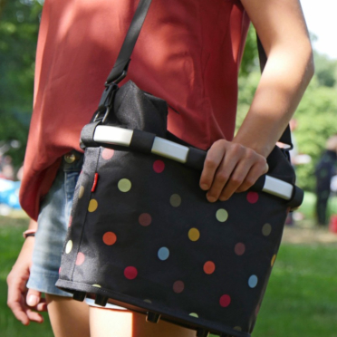 Fietsmand Ovale Reisenthel fietsmand voor Klickfix bagagedrager